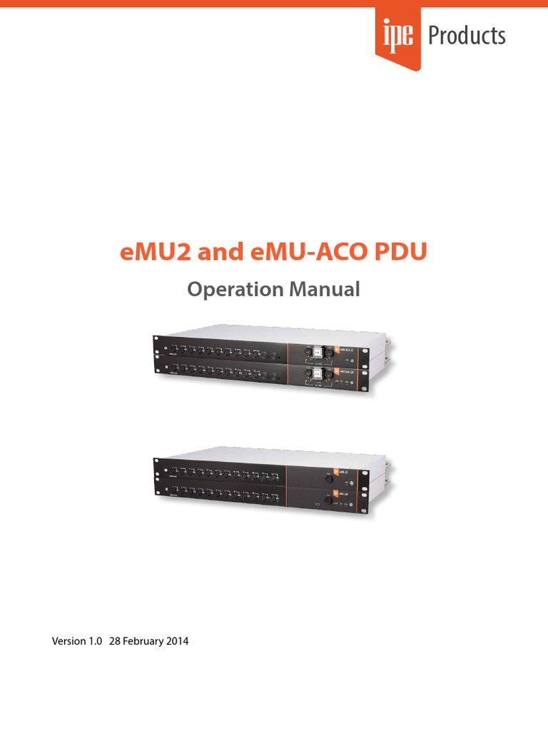 EMU 2 Software Manual IDS v1.0 | PDF | Port (Computer Networking ...