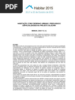 Habitação Como Desenho Urbano