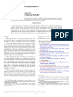 C776-06 (2011) Standard Specification For Sintered Uranium Dioxide Pellets