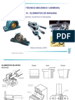 Desenho Técnico Mecânico I (Sem0564) Aula 10 - Elementos de Máquina