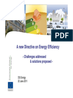 A New Directive On Energy Efficiency: - Challenges Addressed & Solutions Proposed