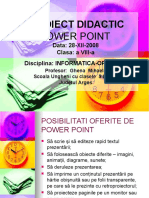 Operatii Power Point