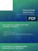 Evaluation Question 3