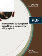 El saneamiento de la Propiedad inmueble en la jurisprudencia civil y registral.pdf