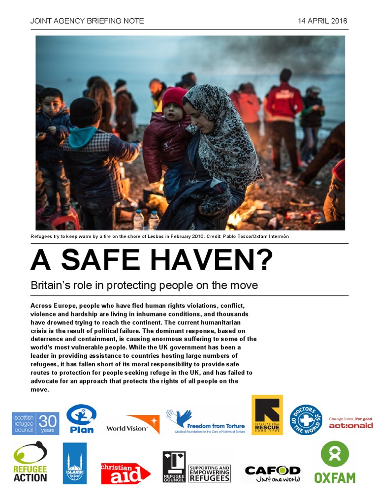 A Safe Haven? Britain's Role in Protecting People On The Move | PDF ...