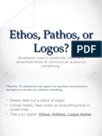 Ethos Pathos Logos Introduction