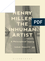 Manniste, Indrek_ Miller, Henry-Henry Miller, The Inhuman Artist _ a Philosophical Inquiry-Bloomsbury Academic (2013)