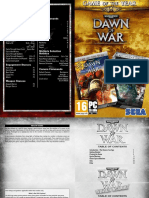 Dawn of War Game of The Year Edition Manual