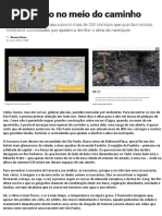 Tem um rio no meio do caminho