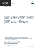 Capability Maturity Model Integration (Cmmi) Version 1.1 Overview