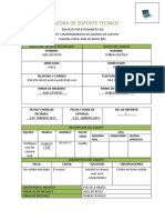 Bitacora de Soporte Tecnico 3