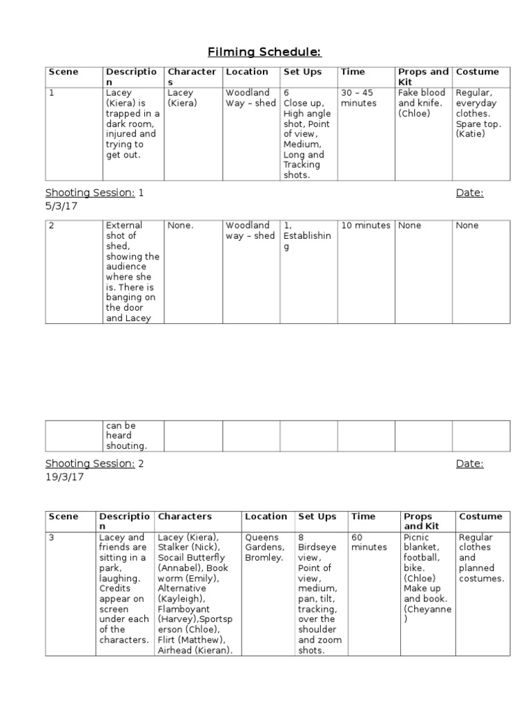 filming-schedule-pdf-leisure