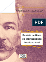 Domício Da Gama e o Impressionismo Literário No Brasil - FB Sandanello PDF