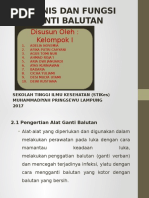 Download Jenis-jenis Dan Fungsi Alat Ganti Balutan by prabu cecel SN340874633 doc pdf