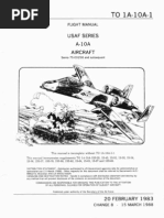 To 1A-10A1 - A-10A Flight Manual