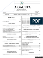 Cedulas Gaceta - Diario Oficial de Nicaragua - No