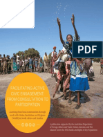 Facilitating Active Civic Engagement: From Consultation To Participation