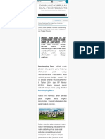 Download Contoh Soal Jawaban Psikotes Pendamping Desa Tingkat Desa Kecamatan Kabupaten Dan Tingkat Provinsi by Gilang Pandu Parase SN340884125 doc pdf