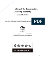 An Evaluation of The Gangmasters Licensing Authority