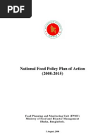 Download Bangladesh National Food Policy Plan of Action 2008-2015 by Asian Development Bank SN34089091 doc pdf