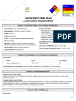 Msds. Calcium Sulfate Dihydrate PDF