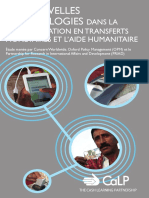 New Technologies in Cash Transfer Programming and Humanitarian Assistance