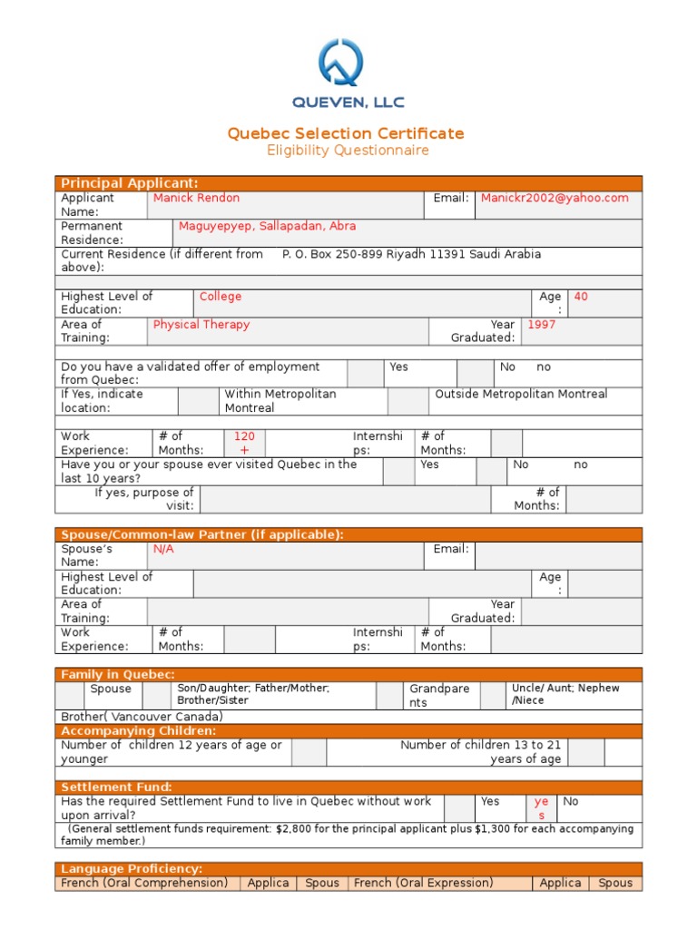 A.qsc Eligibility Form | PDF | Further Education