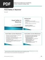 Food Safety in Myanmar 