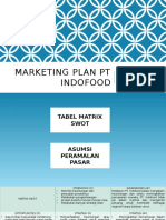 Marketing Plan PT Indofood