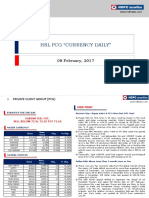 HSL PCG "Currency Daily": 08 February, 2017