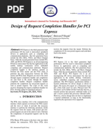 Design of Request Completion Handler for PCI Express