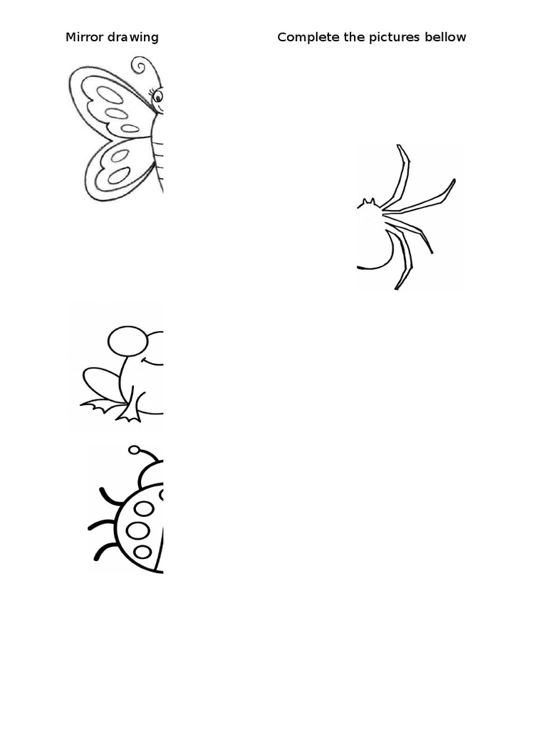 Mirror Drawing Activity Guide | PDF