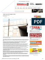 Jalan Raya Bertingkat Retak - Sinar Harian PDF