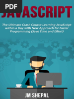 JavaScript - The Ultimate Crash Course (2016)