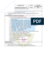 EC231 Electronic Devices & Circuits Lab