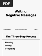 Writing Negative Messages