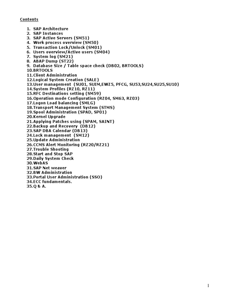 SAP Made Easy | PDF | Login | Databases