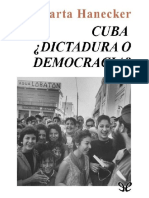 Harnecker Marta. Cuba. Dictadura O Democracia..pdf