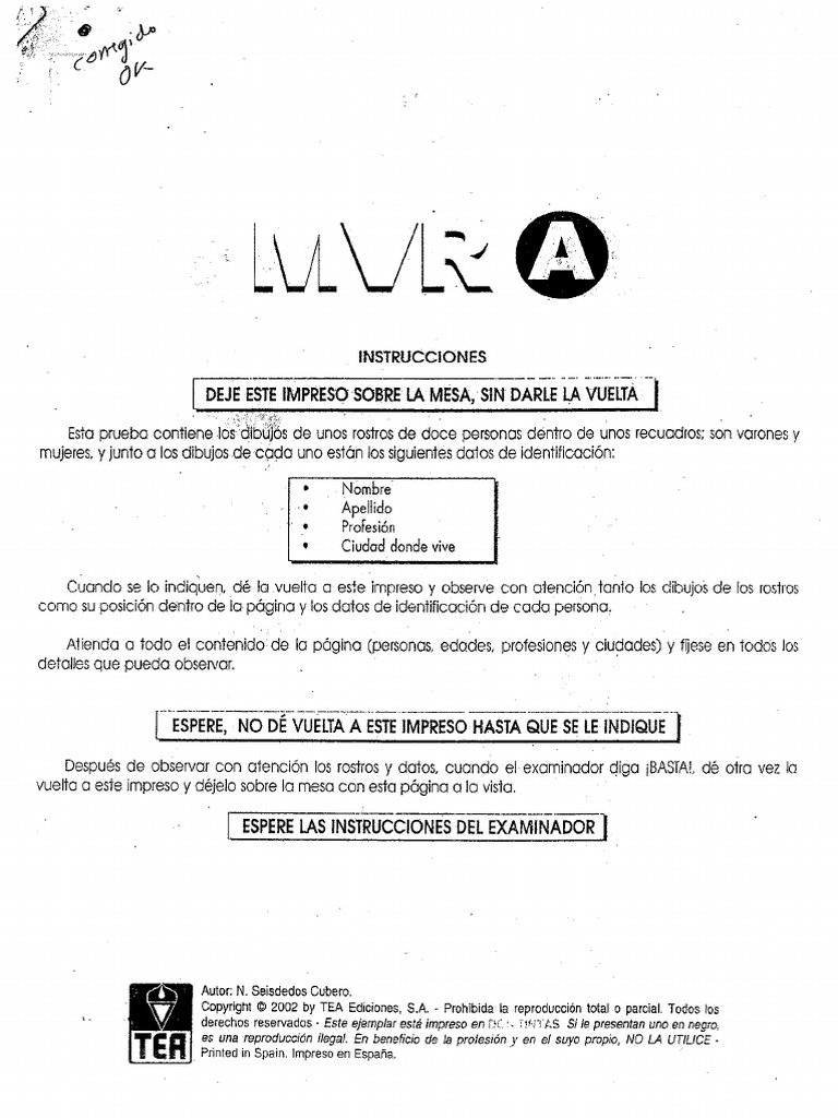 MVR-A y B | PDF