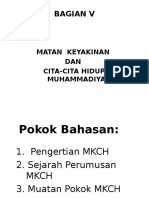 Bagian V MKC Muhammadiyah