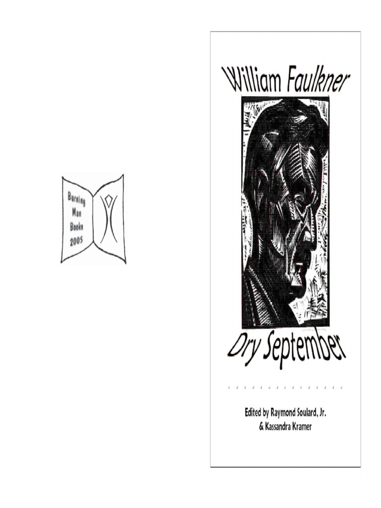 Dry September (Short Story) by William Faulkner PDF