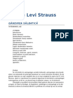 Claude Levi Strauss-Gandirea Salbatica 03