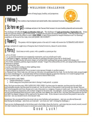 Wellness Challenge