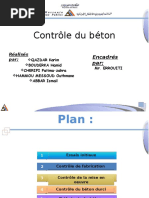 Contrôle Du Béton