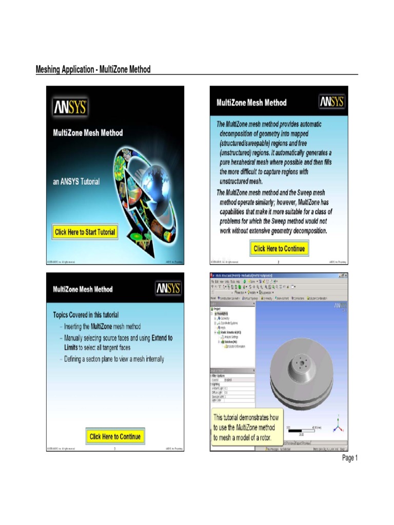 MultiZone Meshing Guide | PDF | Technology & Engineering