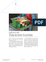 8A Thickness Sander