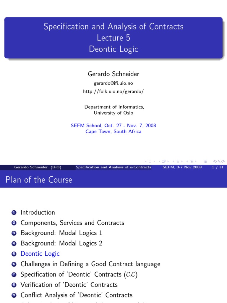 Deontic Logic Modal Logic Logic Free 30 day Trial Scribd