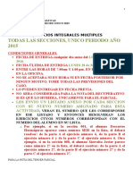 Ejercicios Integrales Multiples para Los Alumnos Marzo 2016 Periodo Unico 2015