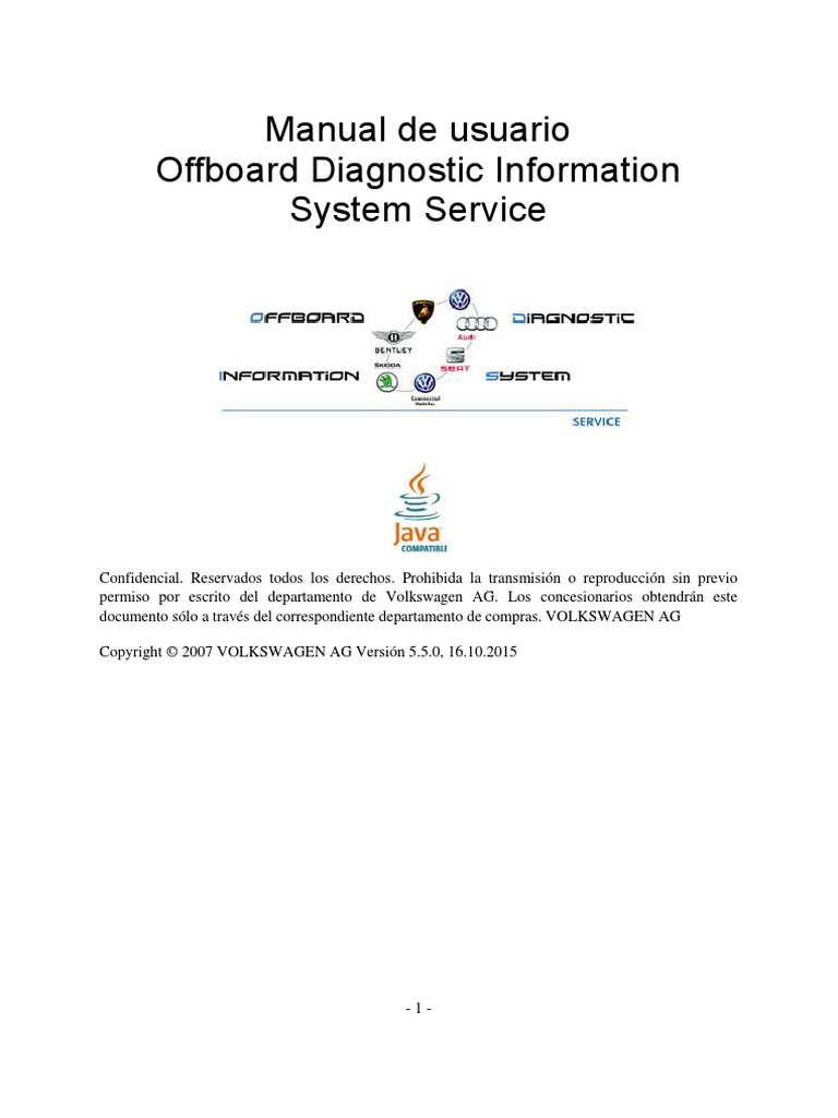 Manual de Usuario ODIS Service PDF Ingenieria Eléctrica Redes de