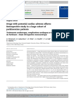 Drugs With Potential Cardiac Adverse Effects Retrospective Study in A Large Cohort of Parkinsonian Patients.